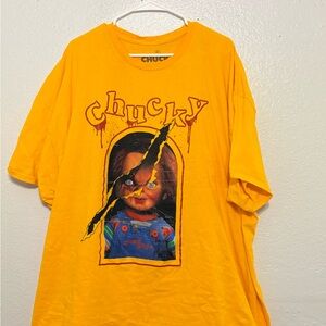 Chucky Kids Graphic T-Shirt - Yellow